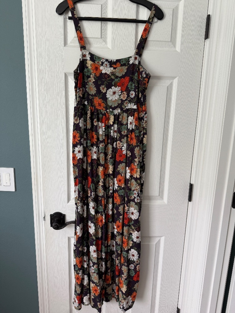 Like New Natural Life floral jumpsuit size M